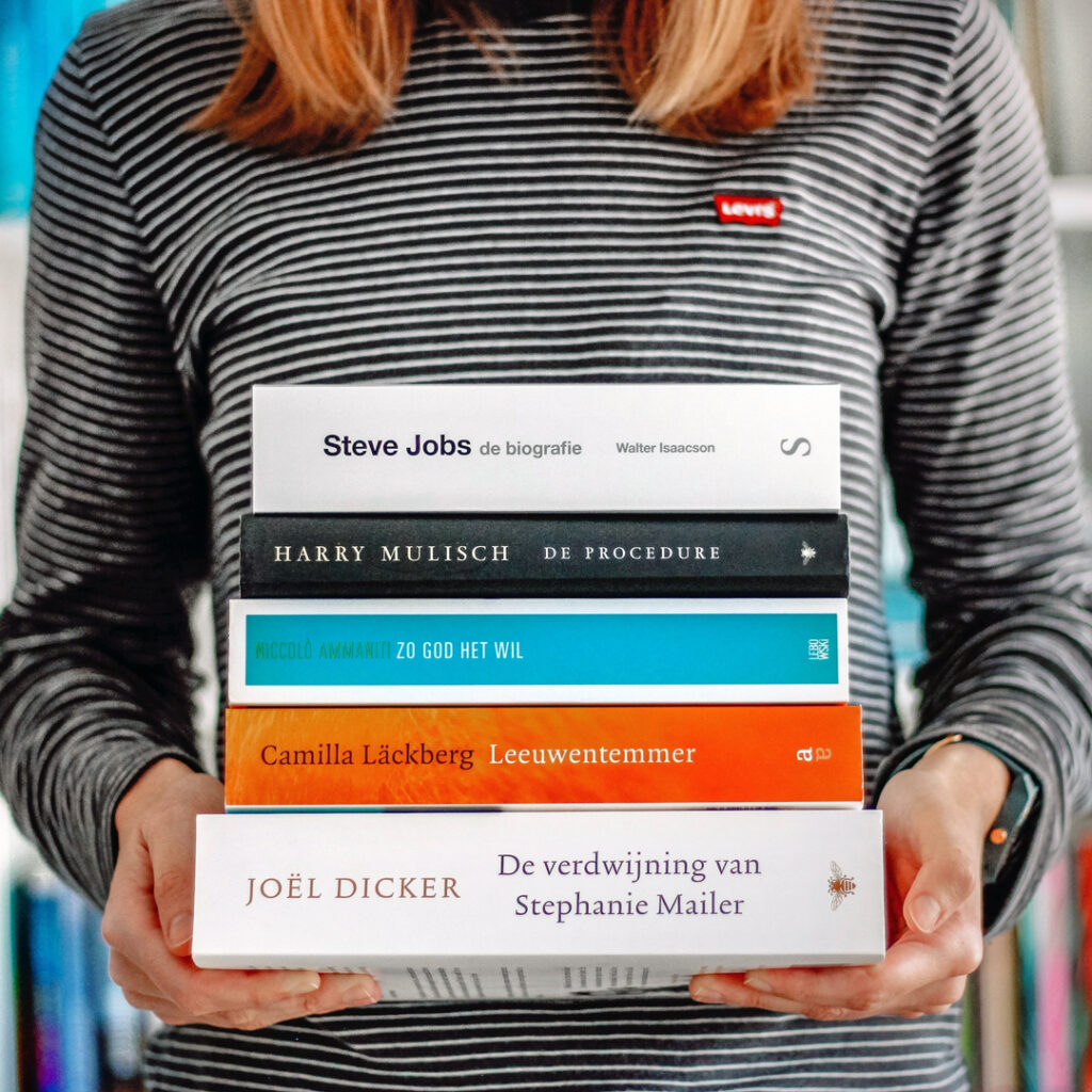 5x boeken die al heel lang ongelezen in mijn boekenkast staan