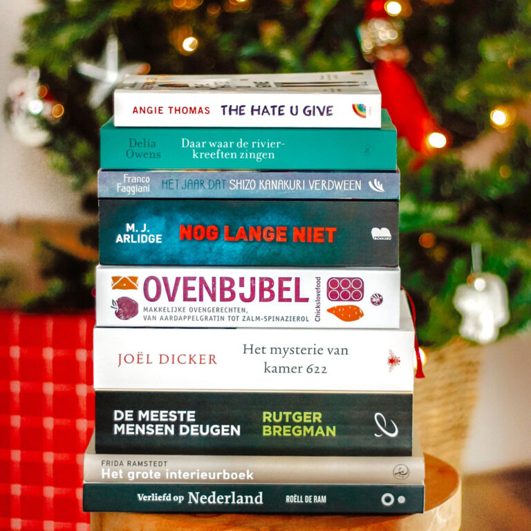 9x een boek cadeau met kerst