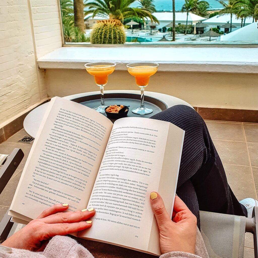Lezen op Lanzarote met cocktails!