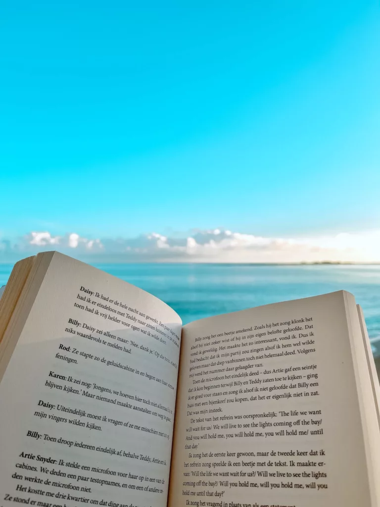Lezen op de Bahama's!