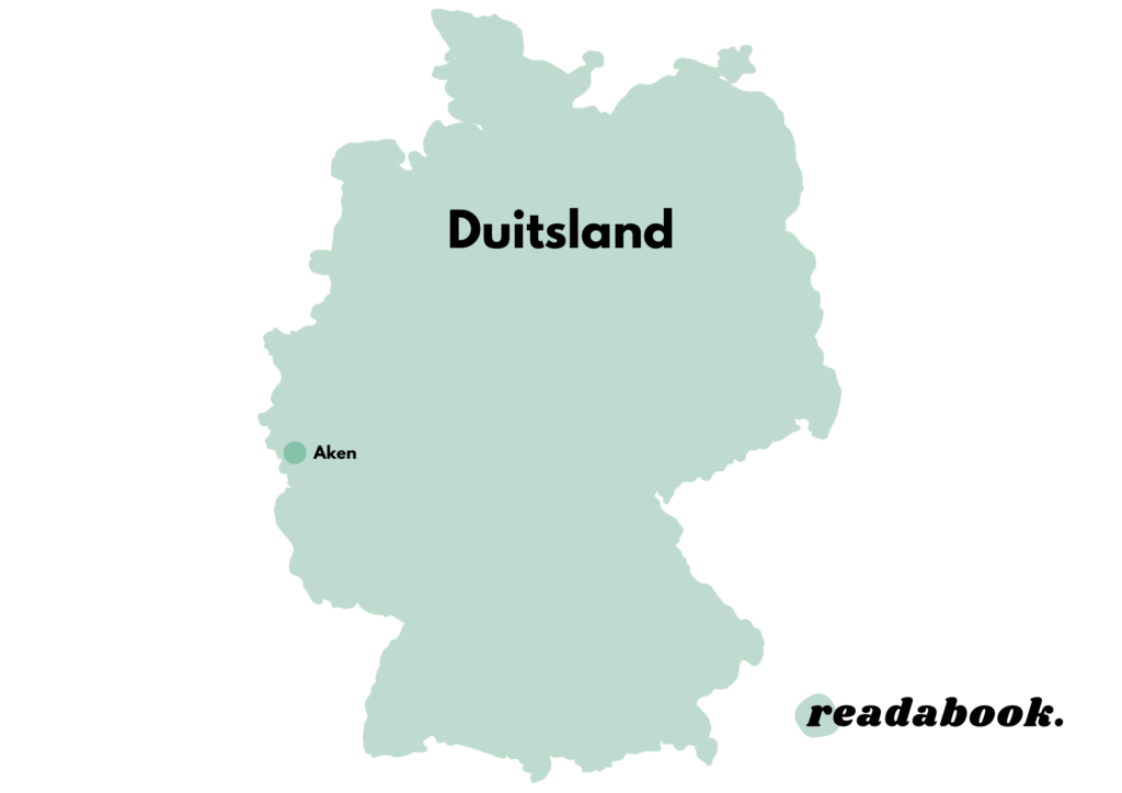Kaart Duitsland (Aken)