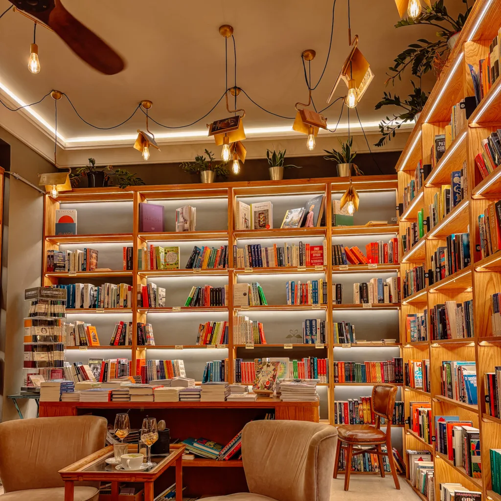 Minoa Café & Buchhandlung, Berlijn